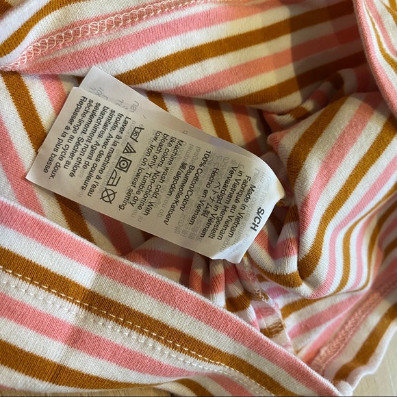 J. Crew • Striped Fine Rib Cotton Tee - Picture 7 of 10